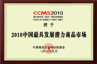 2010中國最具發(fā)展潛力商品市場(chǎng)