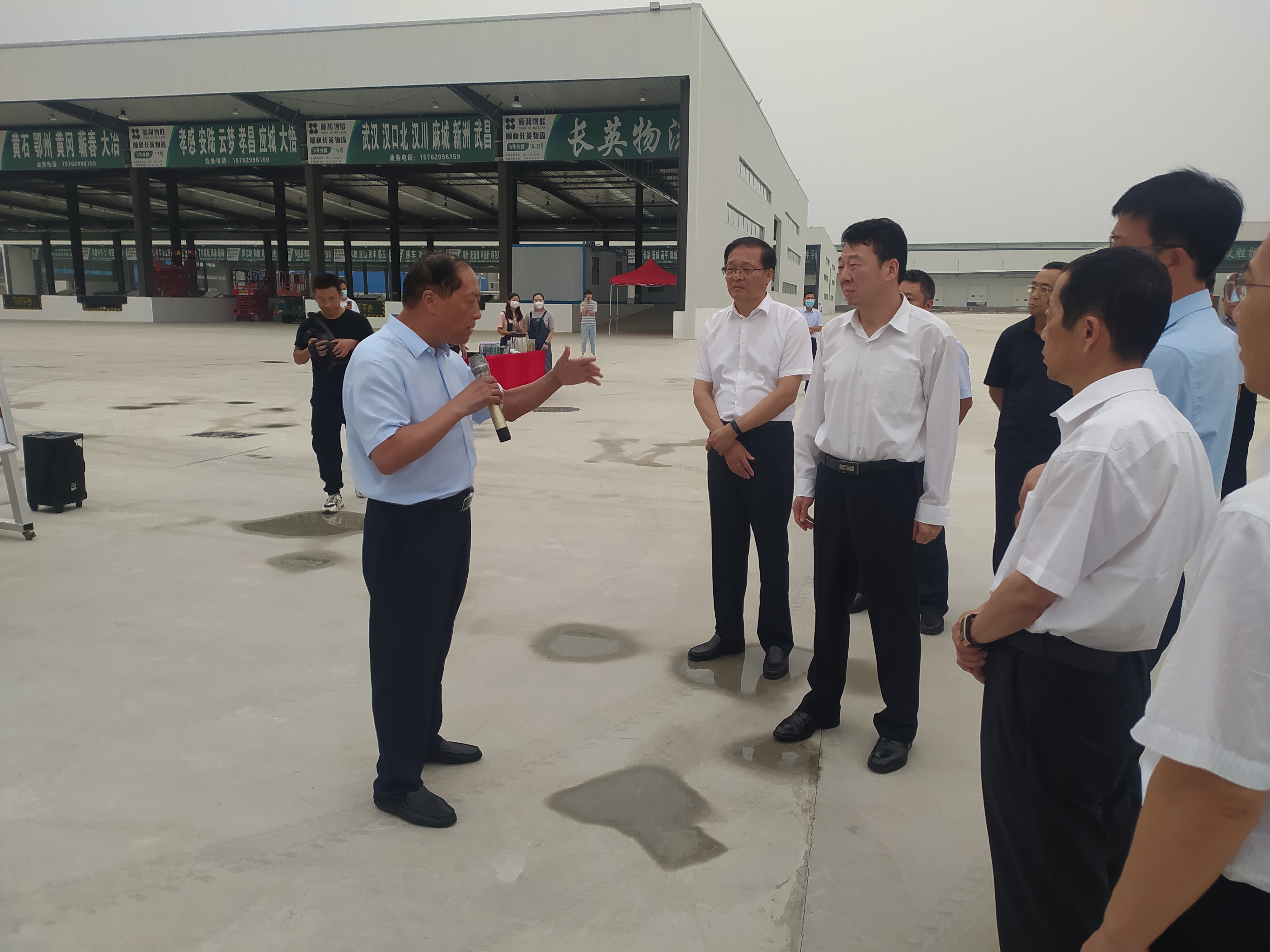 市委副書記、市長(zhǎng)任剛蒞臨省市區(qū)重點(diǎn)項(xiàng)目順和國(guó)際智慧物流園調(diào)研