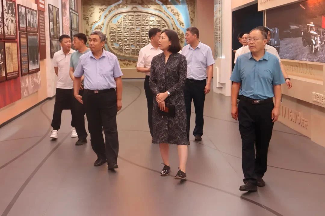 輝南縣人民政府考察團(tuán)一行蒞臨山東順和國際智慧物流園