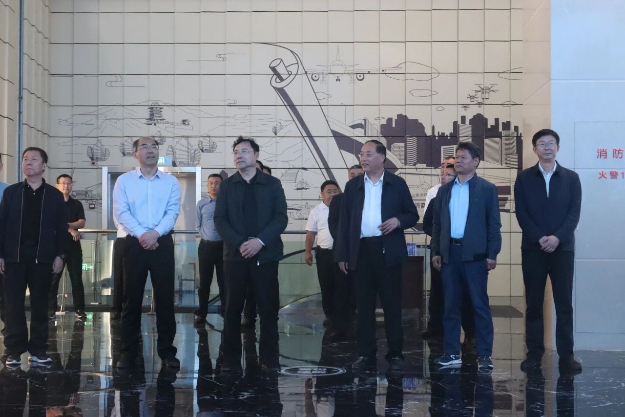 臨沂市城市綠色貨運(yùn)配送示范工程驗(yàn)收工作組蒞臨順和國(guó)際智慧物流園