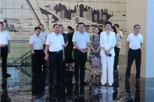 北京首發(fā)投資控股集團有限公司一行蒞臨順和國際智慧物流園
