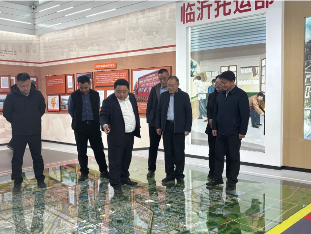 新疆霍城縣考察團蒞臨順和國際智慧物流園